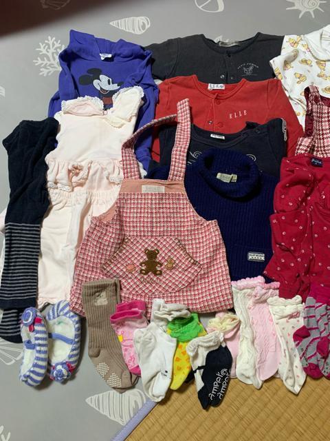 ベビー服まとめ売り80センチ < キッズ/ベビー  ベビー服まとめ売り80センチ < キッズ/ベビーの