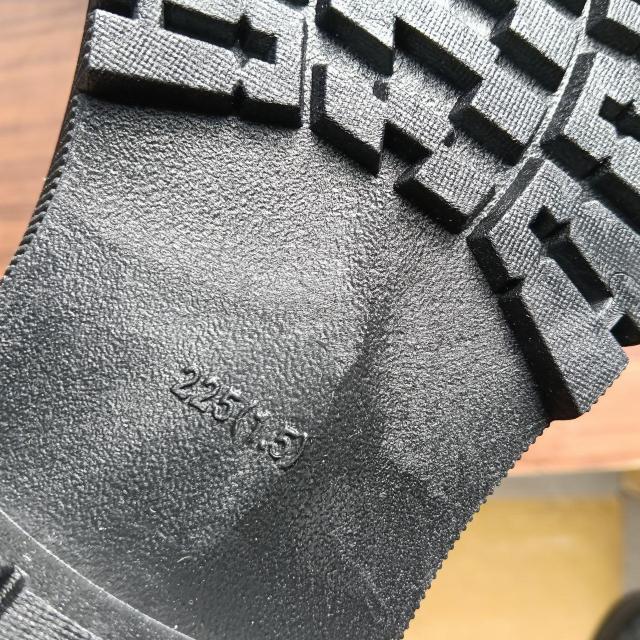 新品 22.5cm レディース ブーツ ブラック 厚底 シューズ ショートブーツ < 女性ファッション  新品 22.5cm レディース ブーツ ブラック 厚底 シューズ ショートブーツ < 女性ファッションの