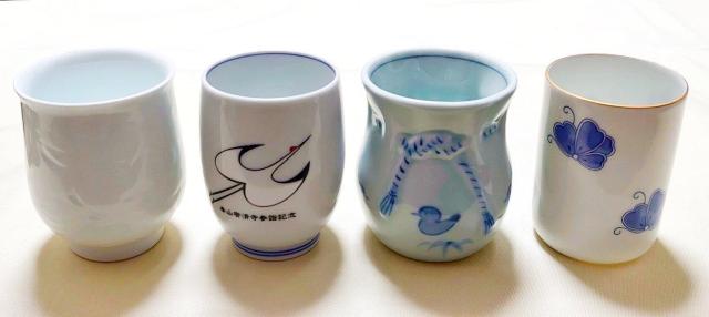 九谷秋峰 たち吉 彌右衛門 皓洋窯など 花鳥蝶詩文 味わい深い湯呑8客 < インテリア/ライフ 九谷秋峰 たち吉 彌右衛門 皓洋窯など 花鳥蝶詩文 味わい深い湯呑8客 < インテリア/ライフの
