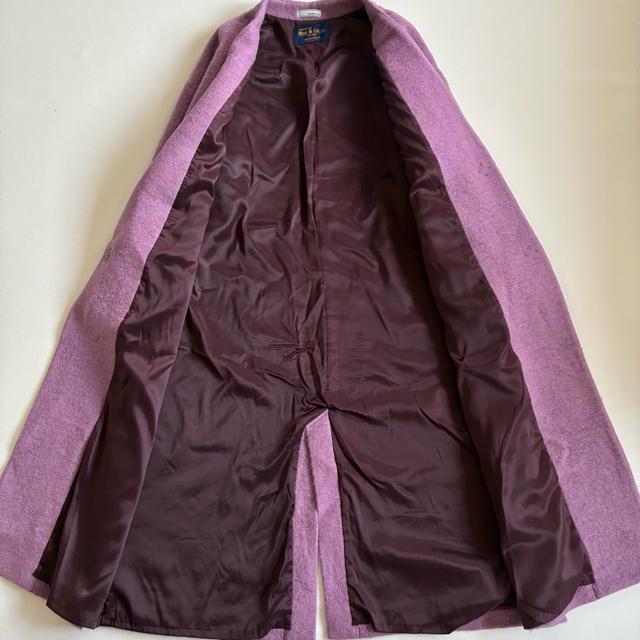 ◆美品◆4万◆ベアトリス◆イタリア製素材ウールロングコート◆ラベンダー◆M < ブランド ◆美品◆4万◆ベアトリス◆イタリア製素材ウールロングコート◆ラベンダー◆M < ブランドの