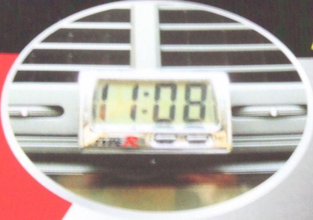 ☆機能的/車内のドレスアップに☆メッキスポーティー時計 < 自動車/バイク ☆機能的/車内のドレスアップに☆メッキスポーティー時計 < 自動車/バイク