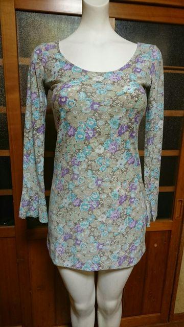 EGOIST/エゴイスト☆花柄ベル袖 ワンピース < ブランド  EGOIST/エゴイスト☆花柄ベル袖 ワンピース  < ブランドの