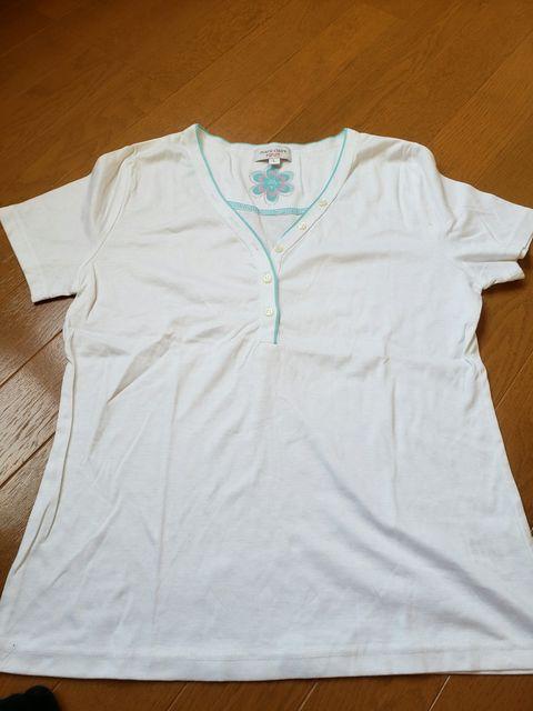 ☆新品未使用難アリ☆マリ・クレール☆半袖Tシャツ☆L < 女性ファッション ☆新品未使用難アリ☆マリ・クレール☆半袖Tシャツ☆L < 女性ファッションの