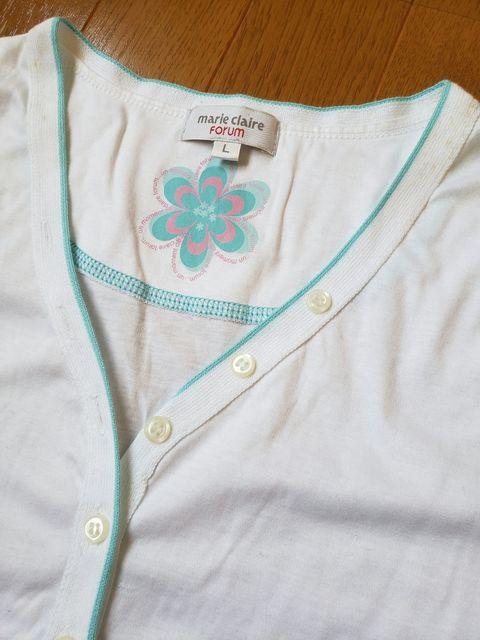 ☆新品未使用難アリ☆マリ・クレール☆半袖Tシャツ☆L < 女性ファッション ☆新品未使用難アリ☆マリ・クレール☆半袖Tシャツ☆L < 女性ファッションの