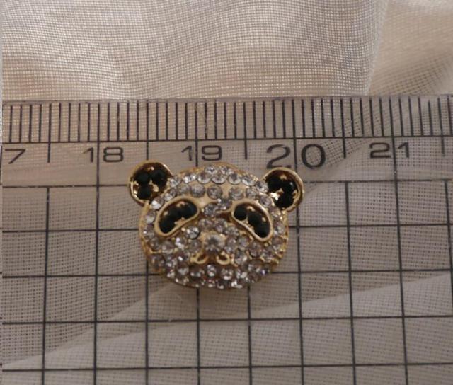 手芸アクセパーツ ストーンパンダさんチャーム < ペット/手芸/園芸  手芸アクセパーツ ストーンパンダさんチャーム < ペット/手芸/園芸の