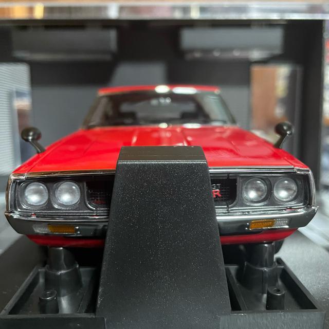 絶版未展示品 京商 1/18 スカイライン2000 GT-R (KPGC110) ケンメリ Street Version レッド < ホビー  絶版未展示品 京商 1/18 スカイライン2000 GT-R (KPGC110) ケンメリ Street Version レッド < ホビーの