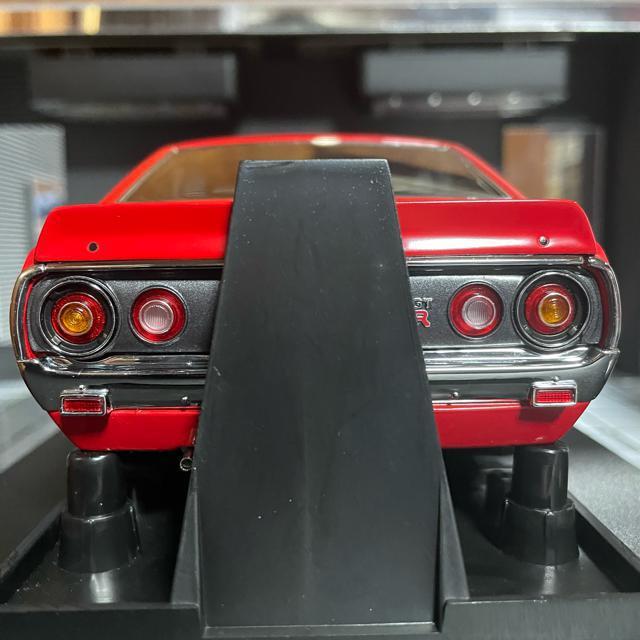 絶版未展示品 京商 1/18 スカイライン2000 GT-R (KPGC110) ケンメリ Street Version レッド < ホビー  絶版未展示品 京商 1/18 スカイライン2000 GT-R (KPGC110) ケンメリ Street Version レッド < ホビーの
