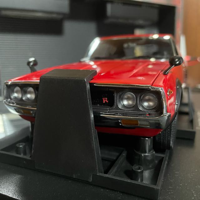 絶版未展示品 京商 1/18 スカイライン2000 GT-R (KPGC110) ケンメリ Street Version レッド < ホビー  絶版未展示品 京商 1/18 スカイライン2000 GT-R (KPGC110) ケンメリ Street Version レッド < ホビーの