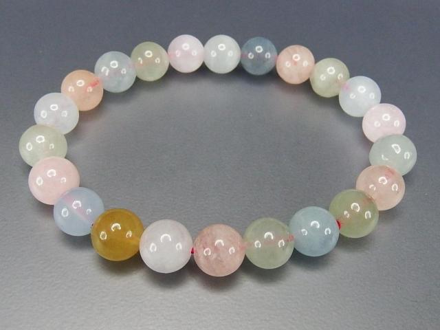 モルガナイトアクアマリン9mm弱ブレスレットAAAレア天然石 < 女性アクセサリー/時計  モルガナイトアクアマリン9mm弱ブレスレットAAAレア天然石 < 女性アクセサリー/時計の