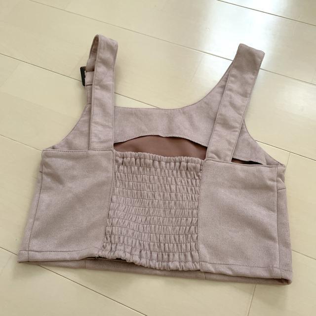 新品 スエード調 ショート丈 ビスチェ < 女性ファッション 新品 スエード調 ショート丈 ビスチェ < 女性ファッションの