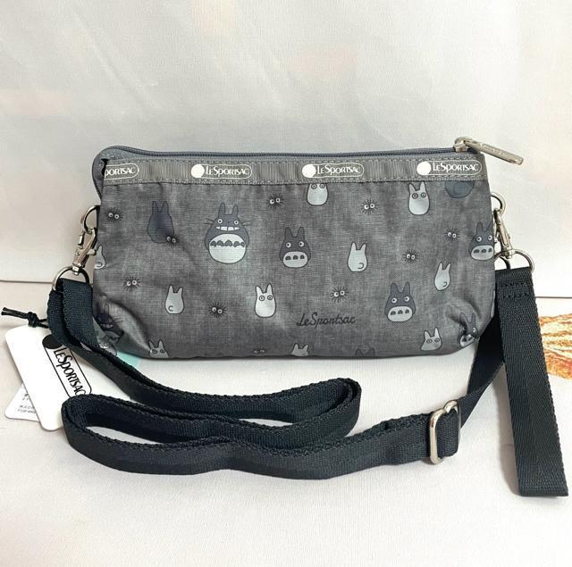 ★新品★LeSportsac レスポートサック トトロ グレイ ショルダーバッグ ミニショルダー ポーチ 8105 送料無料 < 女性ファッション  ★新品★LeSportsac レスポートサック トトロ グレイ ショルダーバッグ ミニショルダー ポーチ 8105 送料無料  < 女性ファッションの