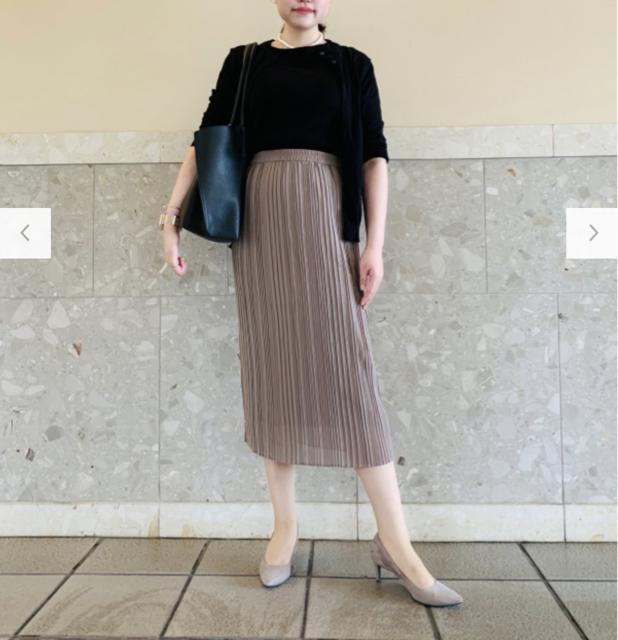 ユニクロ 未使用 シフォンプリーツナロースカート プリーツスカート ブラウン S < ブランド  ユニクロ 未使用 シフォンプリーツナロースカート プリーツスカート ブラウン S < ブランドの