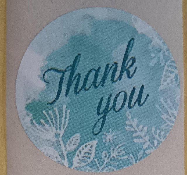 ☆ポイント消化に☆ ☆Thank youシール1枚☆ C < インテリア/ライフ ☆ポイント消化に☆ ☆Thank youシール1枚☆ C < インテリア/ライフの