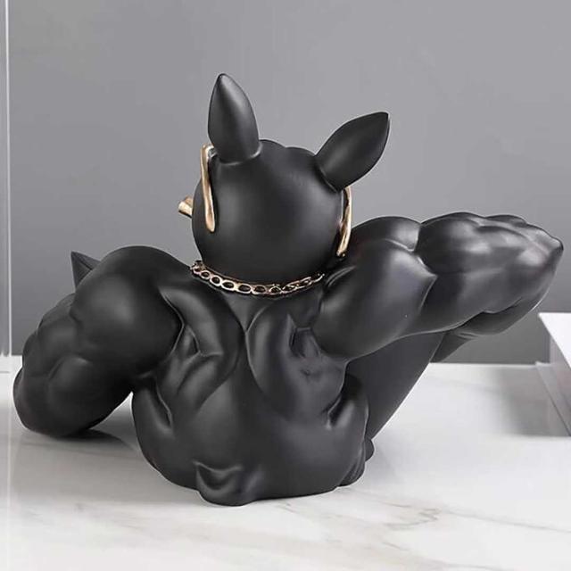 置物 マッスル ブルドッグ 小物入れ 皿持ち 犬 ドッグ インテリア < インテリア/ライフ 置物 マッスル ブルドッグ 小物入れ 皿持ち 犬 ドッグ インテリア < インテリア/ライフの