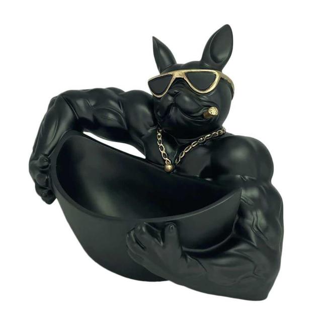 置物 マッスル ブルドッグ 小物入れ 皿持ち 犬 ドッグ インテリア < インテリア/ライフ 置物 マッスル ブルドッグ 小物入れ 皿持ち 犬 ドッグ インテリア < インテリア/ライフの