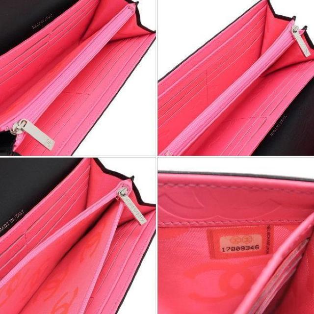 ◆ 本物 程度良 ◆ CHANEL シャネル 長財布 カンボンライン エナメルココ マトラッセ ブラック 黒 人気 A50077 < ブランド ◆ 本物 程度良 ◆ CHANEL シャネル 長財布 カンボンライン エナメルココ マトラッセ ブラック 黒 人気 A50077 < ブランドの
