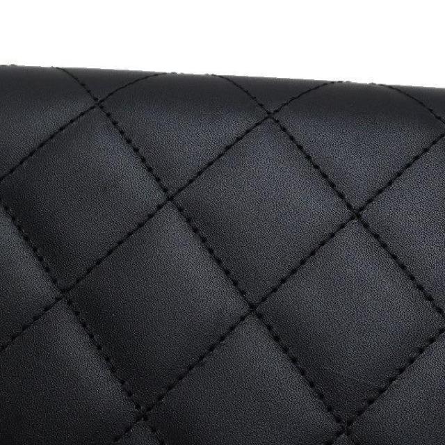 ◆ 本物 程度良 ◆ CHANEL シャネル 長財布 カンボンライン エナメルココ マトラッセ ブラック 黒 人気 A50077 < ブランド ◆ 本物 程度良 ◆ CHANEL シャネル 長財布 カンボンライン エナメルココ マトラッセ ブラック 黒 人気 A50077 < ブランドの