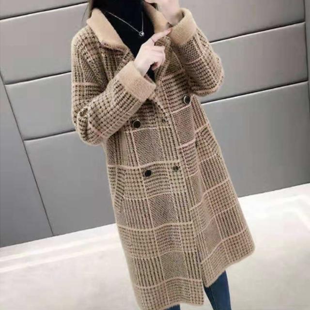 送料無料 新品 グレンチェック チェスターコート 韓国 < 女性ファッション  送料無料 新品 グレンチェック チェスターコート 韓国 < 女性ファッションの