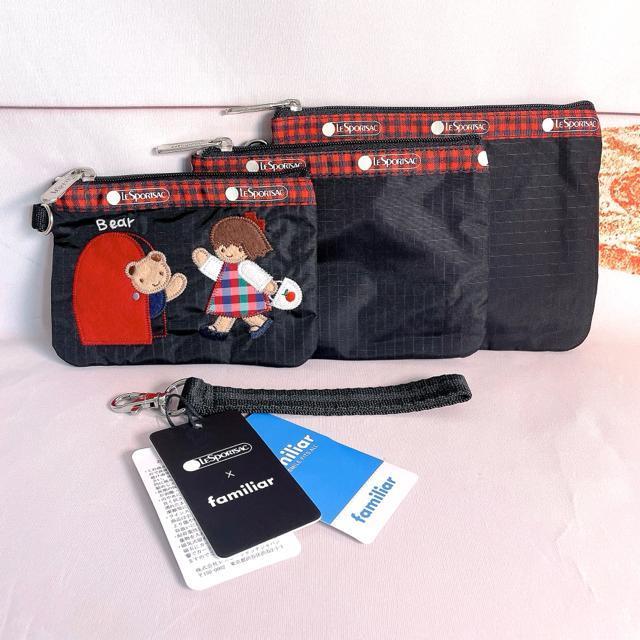 ★新品未使用★LeSportsac レスポートサック ファミリア 3連ポーチ コスメポーチ 3455 セット 送料無料 < 女性ファッション  ★新品未使用★LeSportsac レスポートサック ファミリア 3連ポーチ コスメポーチ 3455 セット 送料無料 < 女性ファッションの