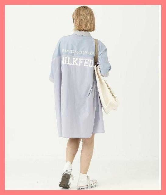 ☆ミルクフェド☆超美品☆完売配色ビッグロゴオーバーサイズTシャツ☆ < ブランド ☆ミルクフェド☆超美品☆完売配色ビッグロゴオーバーサイズTシャツ☆ < ブランドの