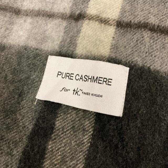  PURE CASHMERE TAKEO KIKUCHI `FbN }t[  jt@bV 