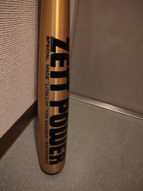 NIWA LITALLOY リタロイ ZETT POWER 硬式 野球 高校野球 金属 バット < レジャー/スポーツ  NIWA LITALLOY リタロイ ZETT POWER 硬式 野球 高校野球 金属 バット < レジャー/スポーツの