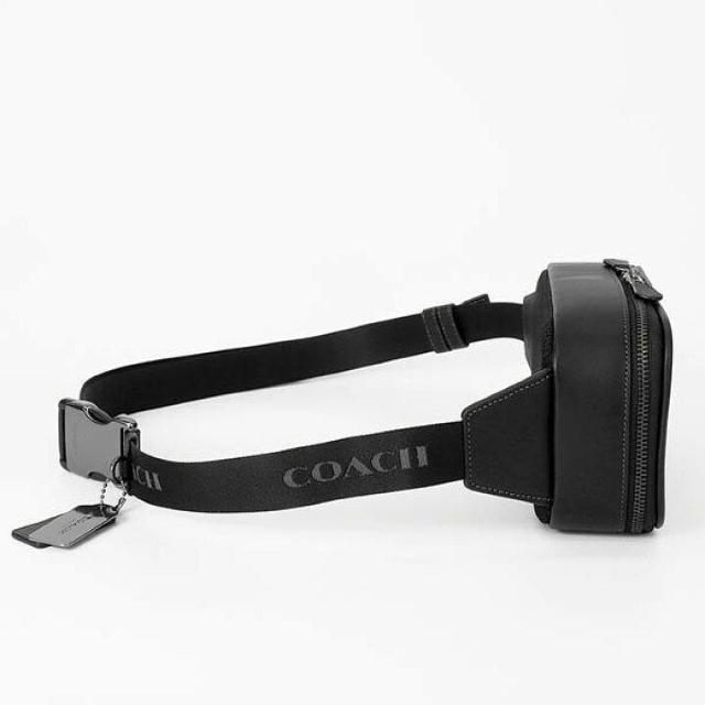 69300円★新品&正規品保証★コーチ ★ベルト バッグ・シグネチャーボディバッグ黒 < ブランド  69300円★新品&正規品保証★コーチ ★ベルト バッグ・シグネチャーボディバッグ黒 < ブランドの