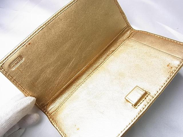 500~X^Ki Ǖi COACH R[` VOl`[ 2܂ 蒠Jo[ S[hU[  uh 