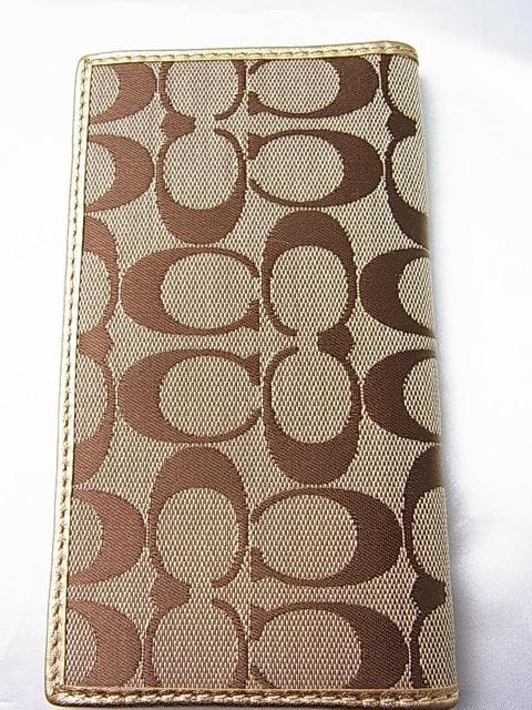 500~X^Ki Ǖi COACH R[` VOl`[ 2܂ 蒠Jo[ S[hU[  uh 