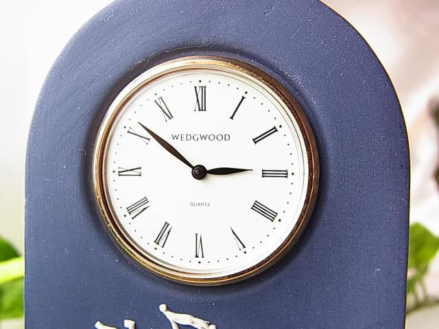 500円スタ【稼働品・電池交換済み】WEDGWOOD ウェッジウッド ジャスパー 置き時計ヴィンテージ < インテリア/ライフ 500円スタ【稼働品・電池交換済み】WEDGWOOD ウェッジウッド ジャスパー 置き時計ヴィンテージ < インテリア/ライフの