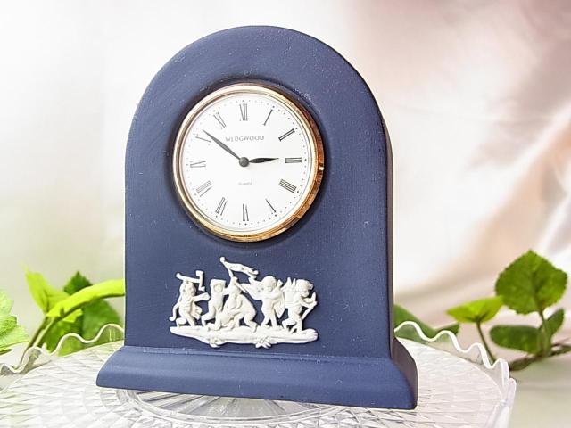 500円スタ【稼働品・電池交換済み】WEDGWOOD ウェッジウッド ジャスパー 置き時計ヴィンテージ < インテリア/ライフ 500円スタ【稼働品・電池交換済み】WEDGWOOD ウェッジウッド ジャスパー 置き時計ヴィンテージ < インテリア/ライフの