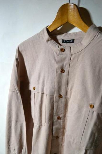 新品 チャイハネ シェパウルシャツ 長袖 ホワイト フリーサイズ メンズ 秋冬 バンドカラー オーバーサイズ アジアン 未使用 < ブランド 新品 チャイハネ シェパウルシャツ 長袖 ホワイト フリーサイズ メンズ 秋冬 バンドカラー オーバーサイズ アジアン 未使用 < ブランドの