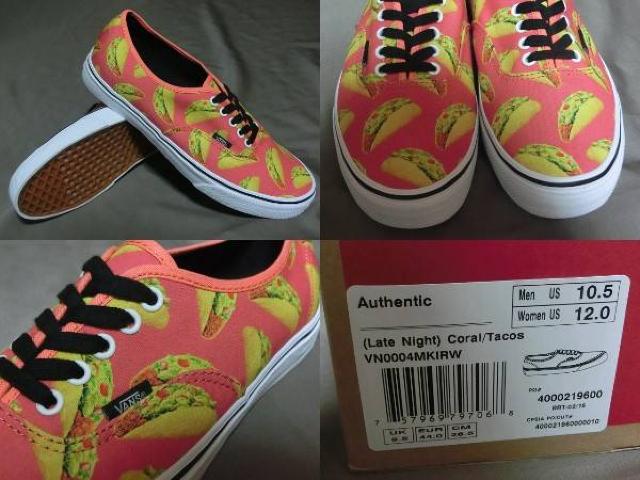 激レア メキシカン タコス柄バンズ【Authentic】28.5a < ブランド  激レア メキシカン タコス柄バンズ【Authentic】28.5a < ブランドの