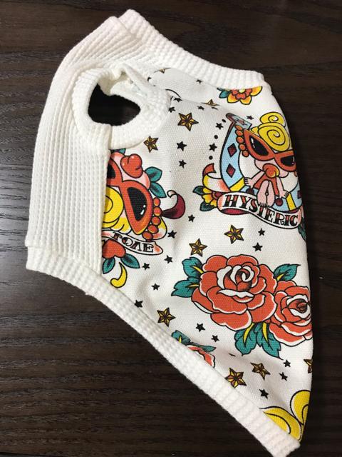 ★ハンドメイド ヒスミニ シャツ バラ柄 白 犬服 M★ < ペット/手芸/園芸  ★ハンドメイド ヒスミニ シャツ バラ柄 白 犬服 M★ < ペット/手芸/園芸の
