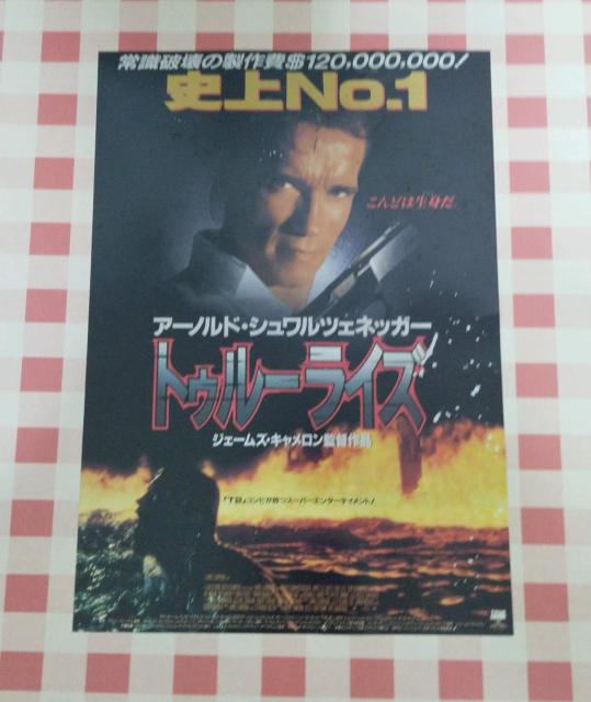 『トゥルーライズ』チラシ アーノルド・シュワルツェネッガー < ホビー  『トゥルーライズ』チラシ アーノルド・シュワルツェネッガー  < ホビーの