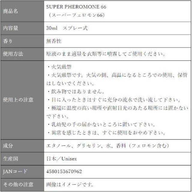 スーパーフェロモン66★女性のためのモヤモヤ解消フェロモン香水★ < 香水/コスメ/ネイル スーパーフェロモン66★女性のためのモヤモヤ解消フェロモン香水★ < 香水/コスメ/ネイルの
