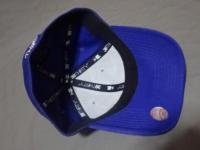 USA購入【NEWERA】【39THIRTY】 MLB ロサンゼルス ドジャース【L.A】ロゴ刺繍入り キャップ < 男性ファッション  USA購入【NEWERA】【39THIRTY】 MLB ロサンゼルス ドジャース【L.A】ロゴ刺繍入り キャップ < 男性ファッションの