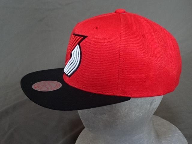 【Mitchell & Ness】 NBAバスケ トレイルブレイザーズ  ロゴ キャップ < 男性ファッション  【Mitchell & Ness】 NBAバスケ トレイルブレイザーズ  ロゴ キャップ < 男性ファッションの