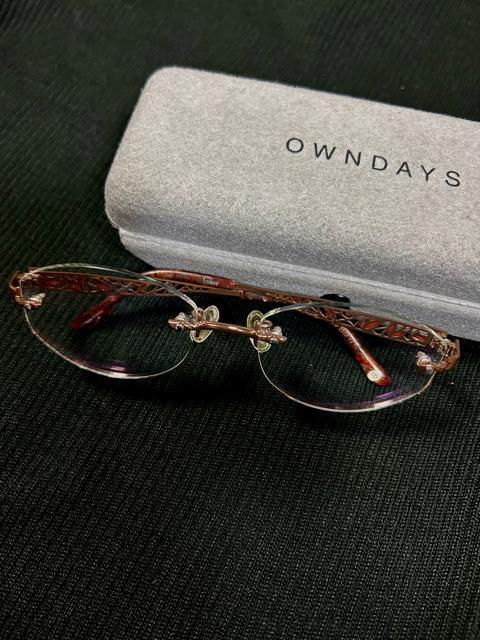 【OWNDAYS】ブラウン系◆お洒落なツーポイント◆オーバル型メガネ◆レディース◆アイウェア < ヘルス/ビューティー  【OWNDAYS】ブラウン系◆お洒落なツーポイント◆オーバル型メガネ◆レディース◆アイウェア  < ヘルス/ビューティーの