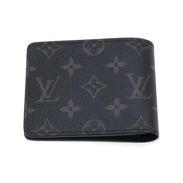 ◆ 本物 新品同様 ◆ LV ルイヴィトン モノグラムエクリプス 財布 札入れ ミュルティプル 保存袋 箱 人気 M61695 < ブランド  ◆ 本物 新品同様 ◆ LV ルイヴィトン モノグラムエクリプス 財布 札入れ ミュルティプル 保存袋 箱 人気 M61695 < ブランドの