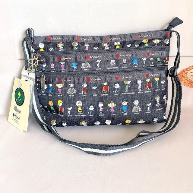 ★新品未使用★LeSportsac レスポートサック スヌーピ SNOOPY ショルダーバッグ 3352 グレー 送料無料 < 女性ファッション  ★新品未使用★LeSportsac レスポートサック スヌーピ SNOOPY ショルダーバッグ 3352 グレー 送料無料  < 女性ファッションの