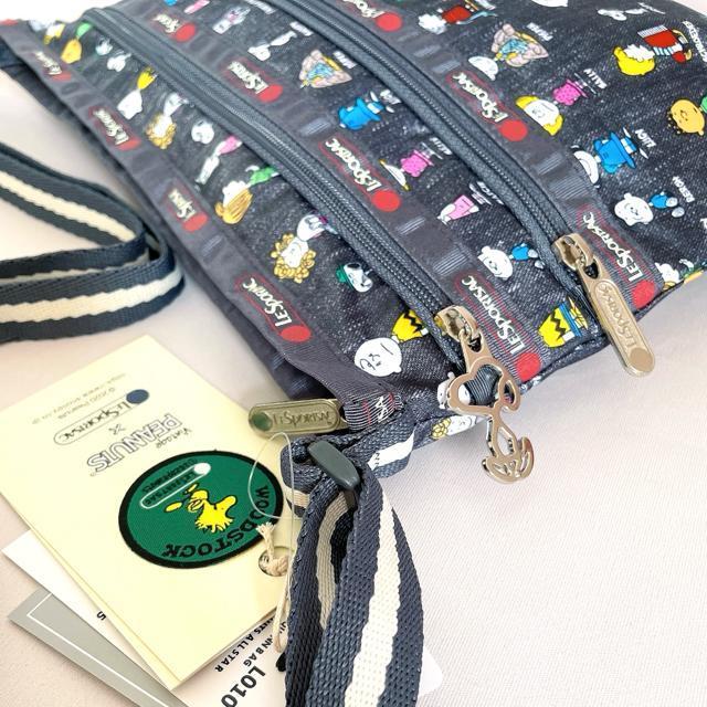★新品未使用★LeSportsac レスポートサック スヌーピ SNOOPY ショルダーバッグ 3352 グレー 送料無料 < 女性ファッション  ★新品未使用★LeSportsac レスポートサック スヌーピ SNOOPY ショルダーバッグ 3352 グレー 送料無料 < 女性ファッションの