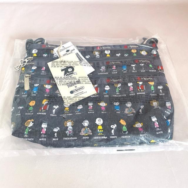 ★新品未使用★LeSportsac レスポートサック スヌーピ SNOOPY ショルダーバッグ 3352 グレー 送料無料 < 女性ファッション  ★新品未使用★LeSportsac レスポートサック スヌーピ SNOOPY ショルダーバッグ 3352 グレー 送料無料 < 女性ファッションの