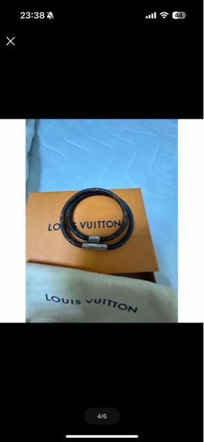 ルイヴィトン M6555E ブラスレ キープイット BC0280 ブレスレット モノグラム 黒と茶色 < ブランド ルイヴィトン M6555E ブラスレ キープイット BC0280 ブレスレット モノグラム 黒と茶色 < ブランドの