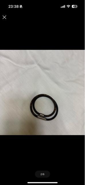 ルイヴィトン M6555E ブラスレ キープイット BC0280 ブレスレット モノグラム 黒と茶色 < ブランド ルイヴィトン M6555E ブラスレ キープイット BC0280 ブレスレット モノグラム 黒と茶色 < ブランドの