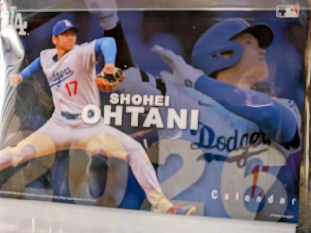 今年のMVP候補の大谷翔平選手の2026年卓上カレンダーで値下げ有り。 < レジャー/スポーツ 今年のMVP候補の大谷翔平選手の2026年卓上カレンダーで値下げ有り。 < レジャー/スポーツの