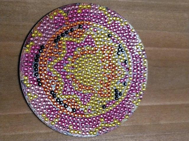 ダイヤモンドアート★花曼荼羅柄のコースターG < インテリア/ライフ ダイヤモンドアート★花曼荼羅柄のコースターG < インテリア/ライフの