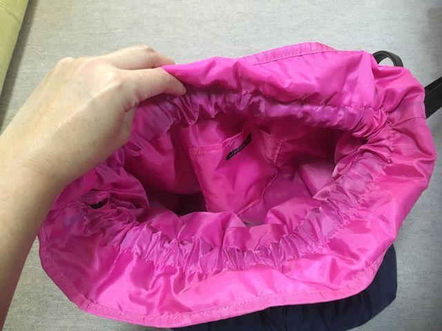 ジェニィlove*ダウン/巾着型リュック*デカリボン*数回使用 < ブランド  ジェニィlove*ダウン/巾着型リュック*デカリボン*数回使用 < ブランドの