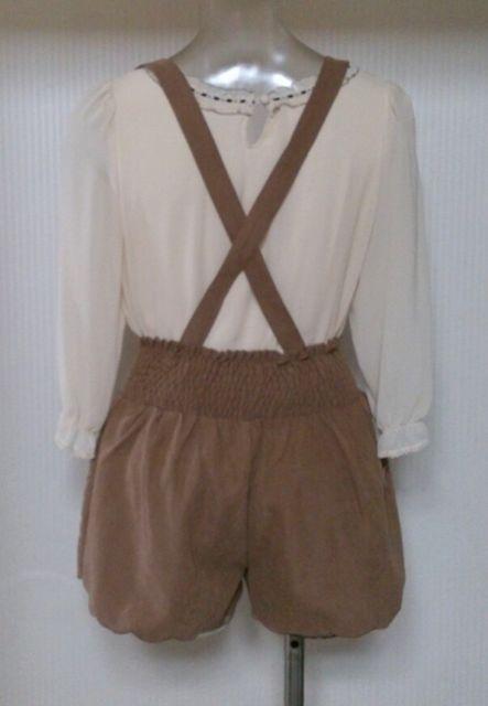 EMS★裾スカラップ サス付き キュロット < ブランド EMS★裾スカラップ サス付き キュロット < ブランドの