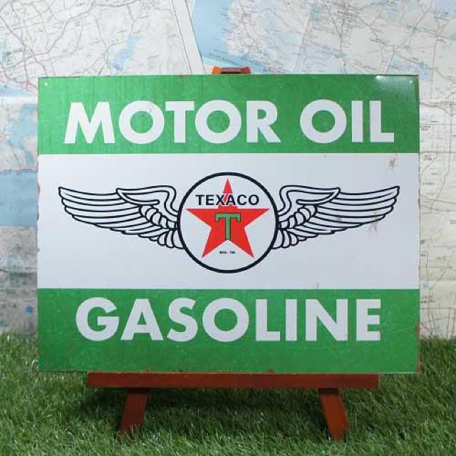 新品【ブリキ看板】Texaco/テキサコ Green -2- < ホビー  新品【ブリキ看板】Texaco/テキサコ Green -2-  < ホビーの